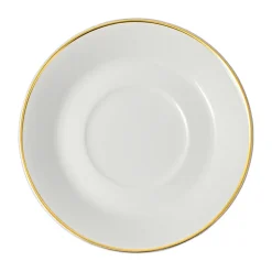 Château Septfontaines espressoschotel Ø12,5 cm, Wit-goud