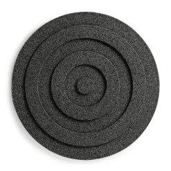 Circle ronde pannenonderzetter Ø20 cm, Zwart