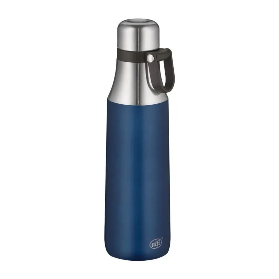 City dubbelwandige waterfles 0,5 l, Blauw satijn
