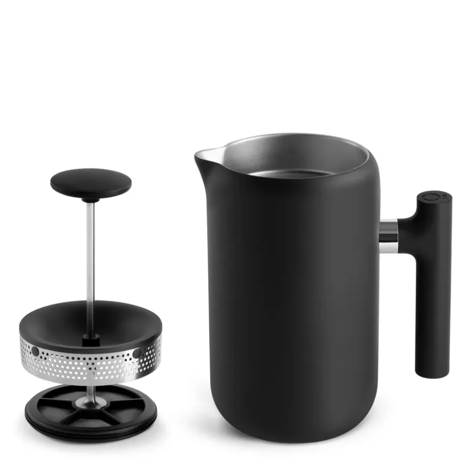 Clara koffiepers 70,9 cl, Matte black