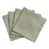 Clean servetten 45 x 45 cm 4-pack, dusty green