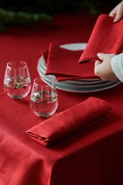 Clean servetten 45 x 45 cm 4-pack, Red