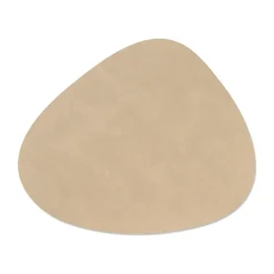 Cloud-Nupo placemat keerbaar curve L 1 St., Brown-sand