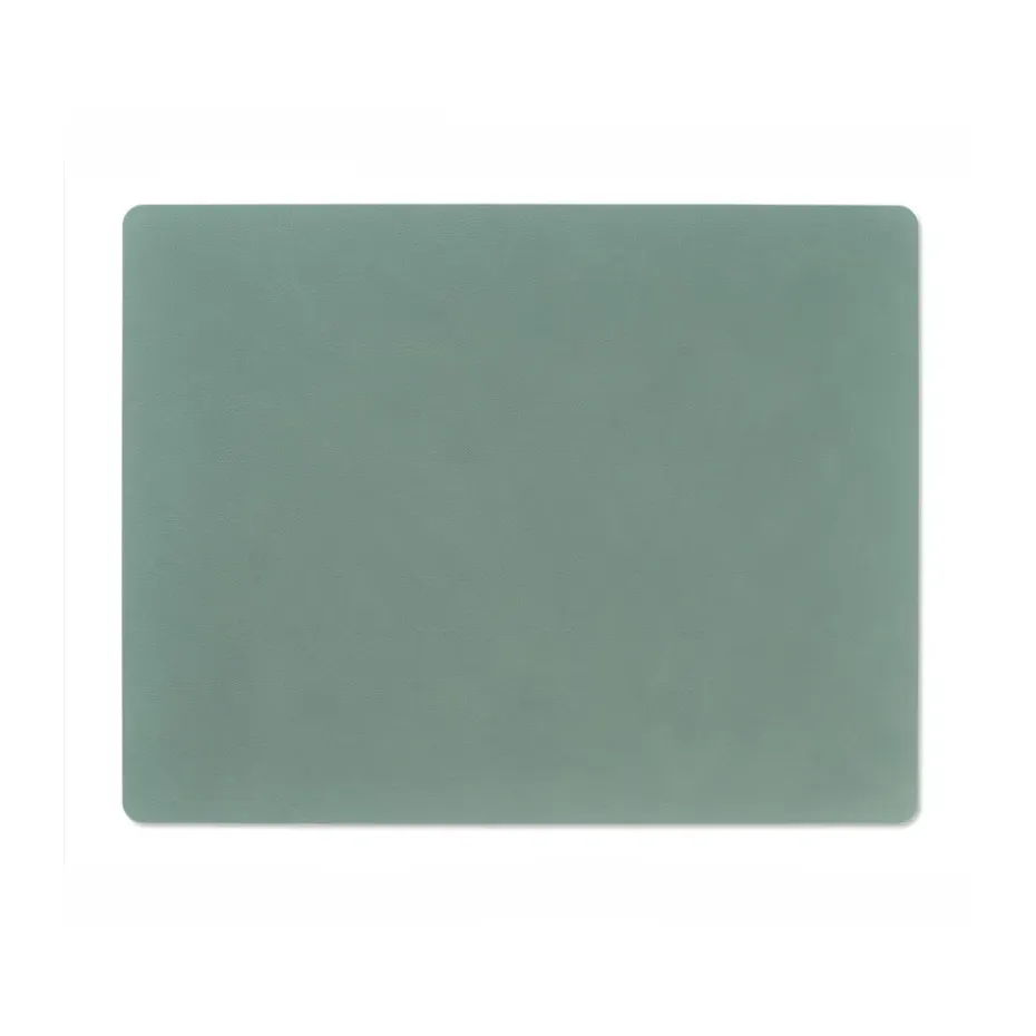 Cloud-Nupo placemat keerbaar square 1 St., antraciet-pastelgroen