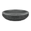 Club diepe schaal Ø22 cm 4-pack biocirk thermoplast, Nature ash grey