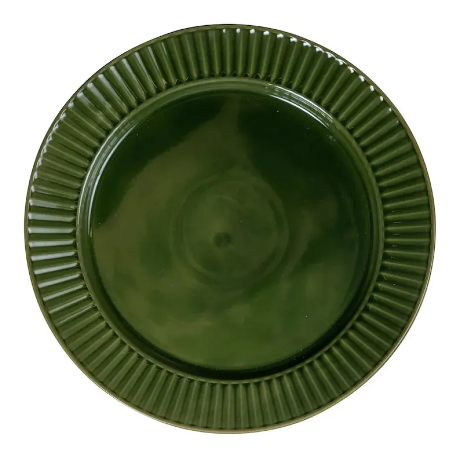 Coffee & More bord 27 cm, Groen