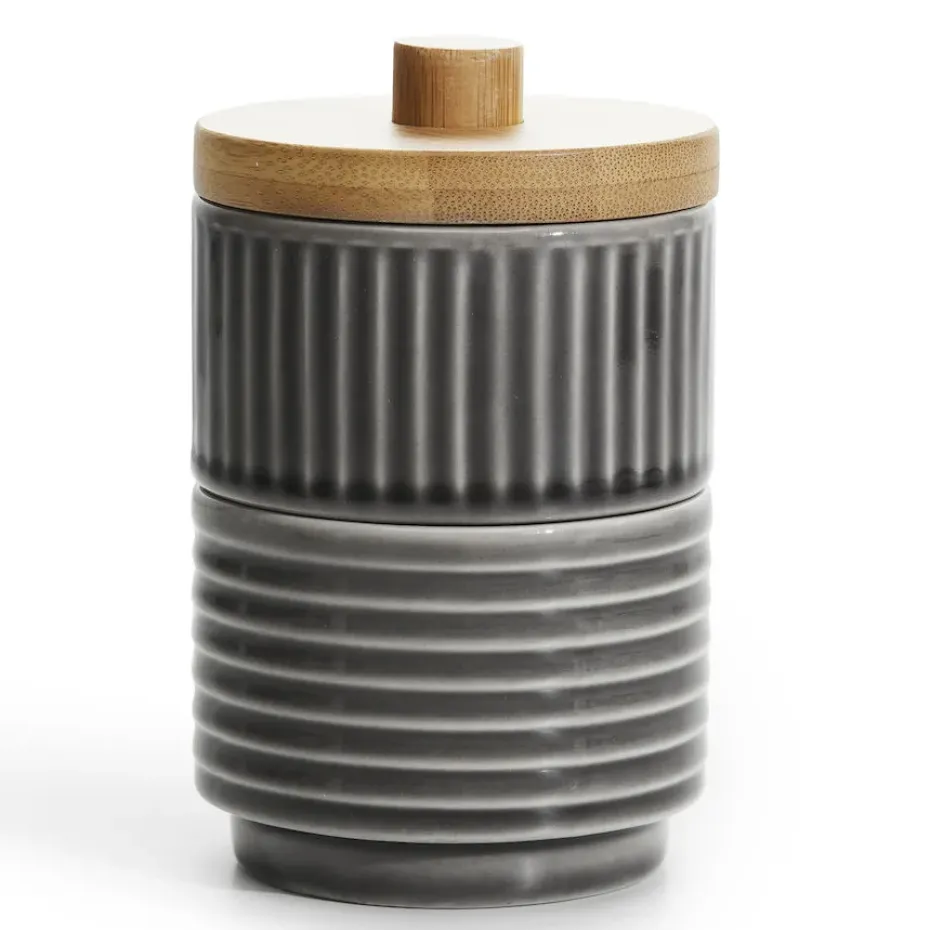Coffee & More kleine kom 2-pack, Grijs