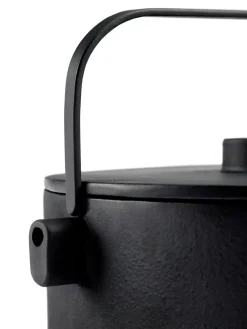 Collage theekan gietijzer 1,2 l, Black