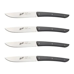 Color vleesmes 4-pack 11 cm, Black