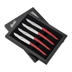 Color vleesmes 4-pack 11 cm, Red