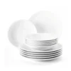 Compact serviesset 12-delig, Wit