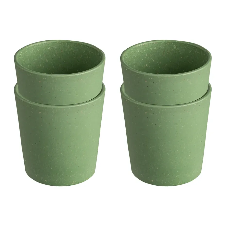 Connect kop S 19 cl 4-pack, Nature leaf green