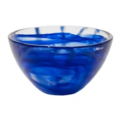 Contrast kom 160 mm, Blauw-blauw