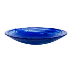 Contrast schotel 380 mm, Blauw-blauw