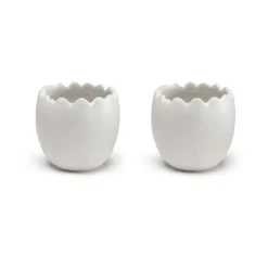 Cooee eierdop 2-pack, White