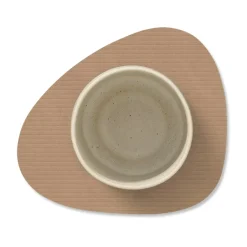Corduroy onderzetter curve, Nougat