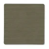 Corduroy onderzetter square, Army Green