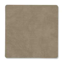 Corduroy onderzetter square, Nomad Grey