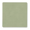 Corduroy onderzetter square, Olive Green