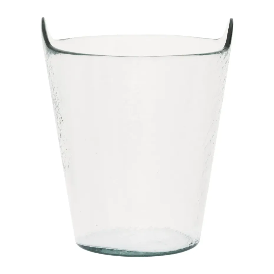 Crinkle wijnkoeler Ø20 cm, Helder