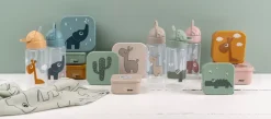 Croco-fles met rietje, Green