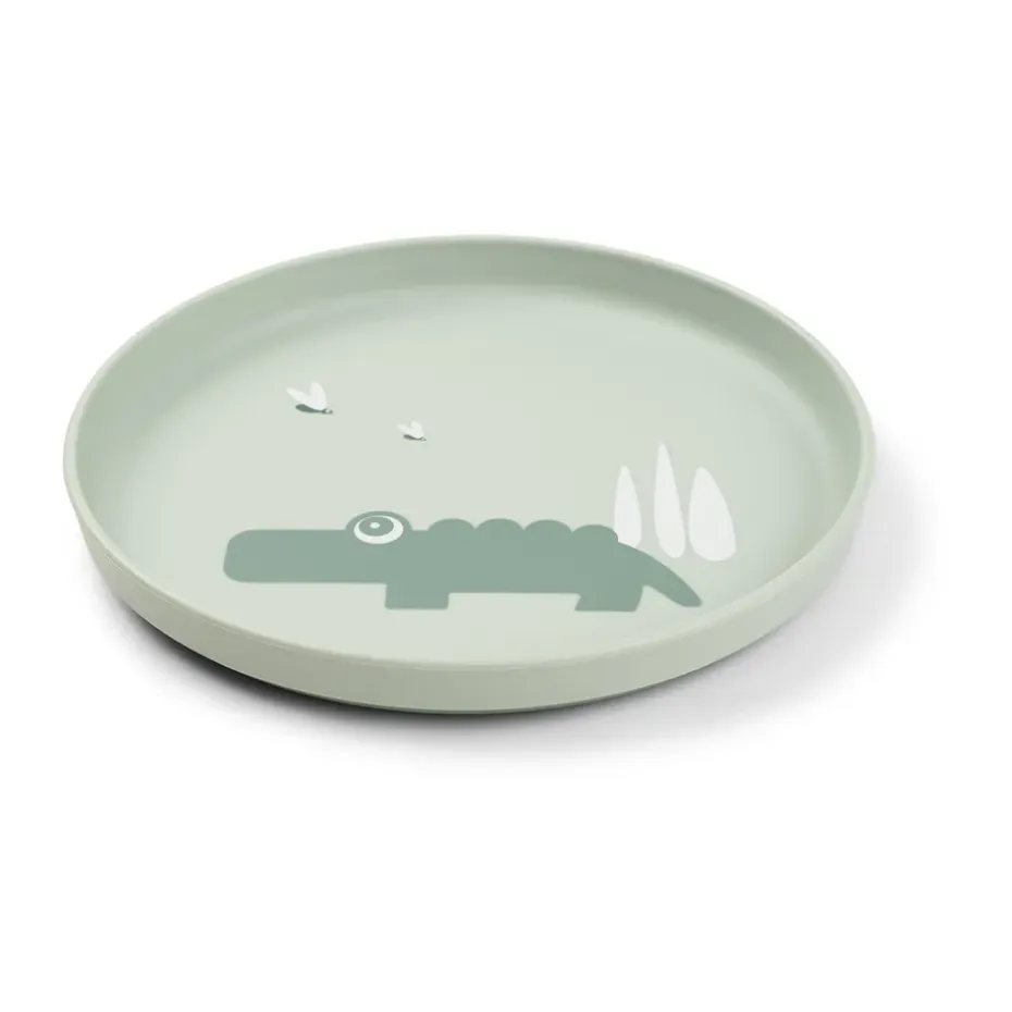 Croco foodie kinderbord Ø20 cm, Green