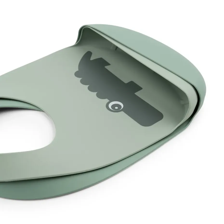 Croco slabbetje 2-pack, Groen