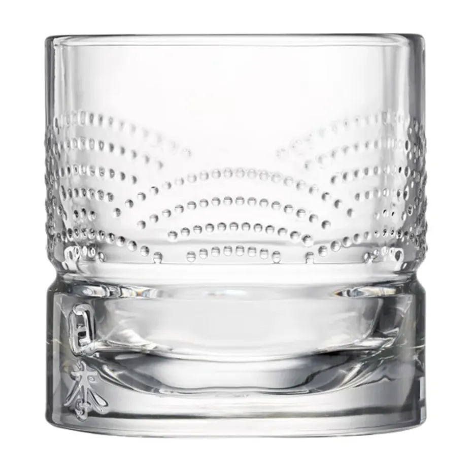 Dandy whiskeyglas 4-delig, Transparant