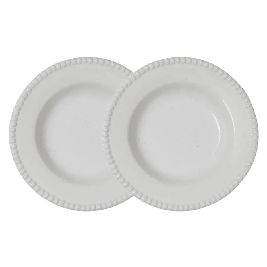 Daria diep bord Ø26 cm 2-pack, Cotton white shiny