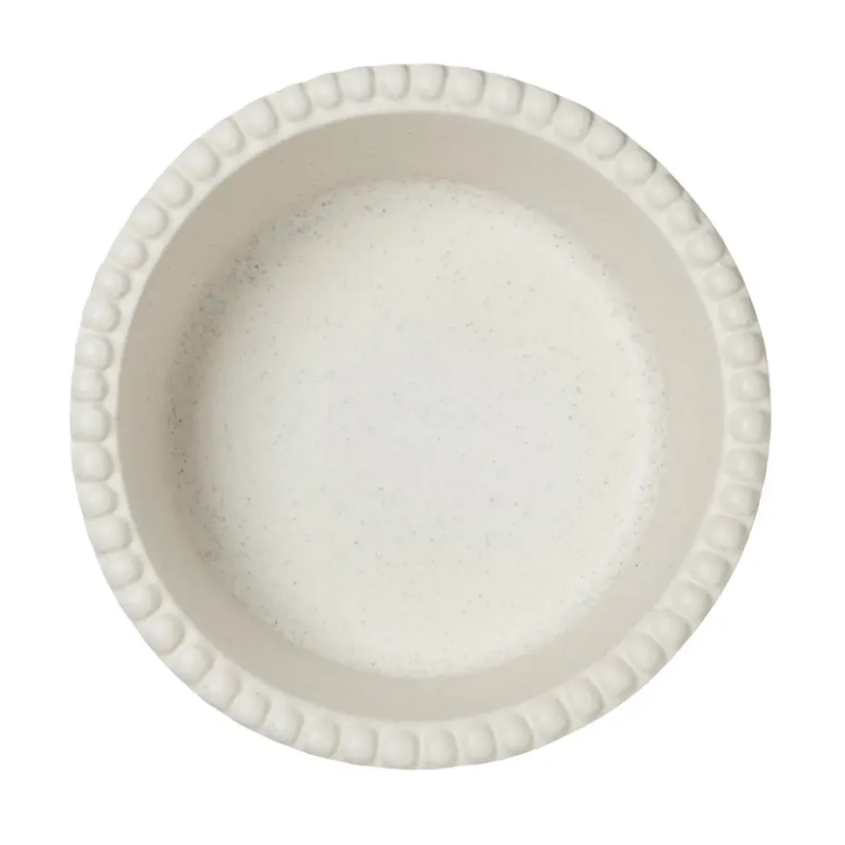 Daria kom Ø23 cm aardewerk, Cotton white