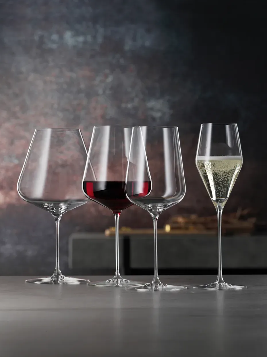 Definition Bordeaux rodewijnglas 75 cl 2-pack, Transparant