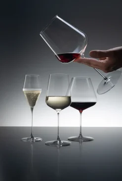 Definition rodewijnglas/wittewijnglas 55 cl 2-pack, Transparant