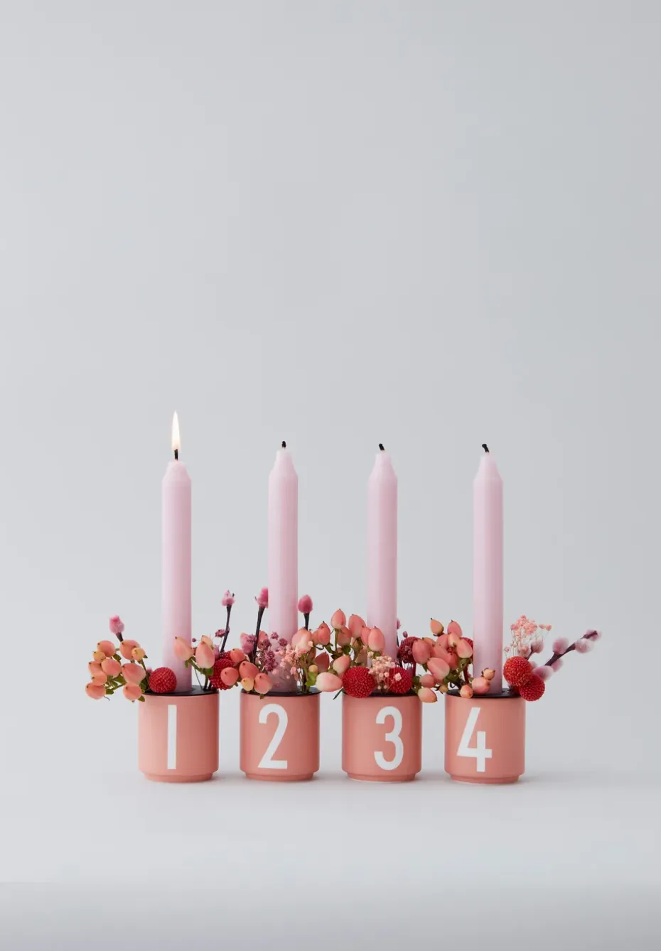 Design Letters espressokop 4-pack, Nude