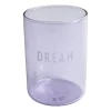 Design Letters favoriete glas 35 cl, Paars