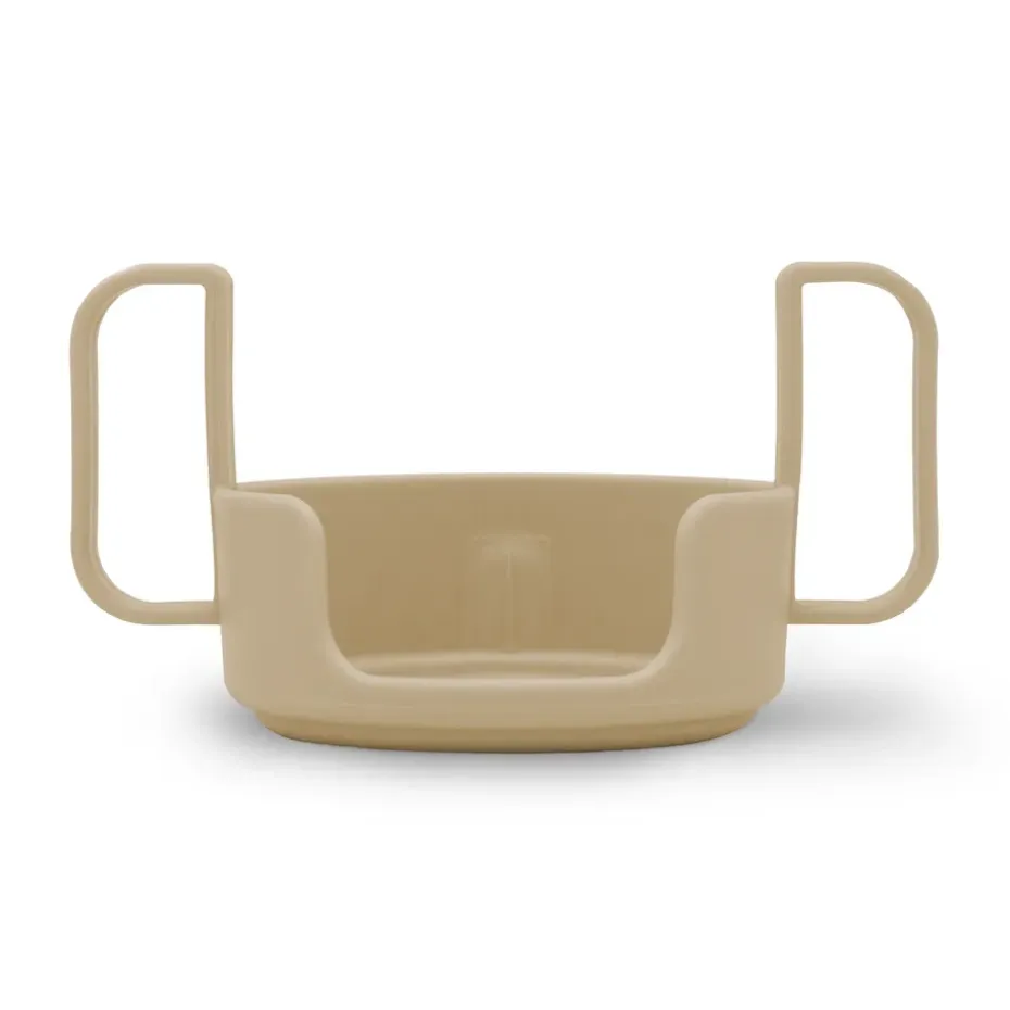 Design Letters handvat voor tritanglas, Beige