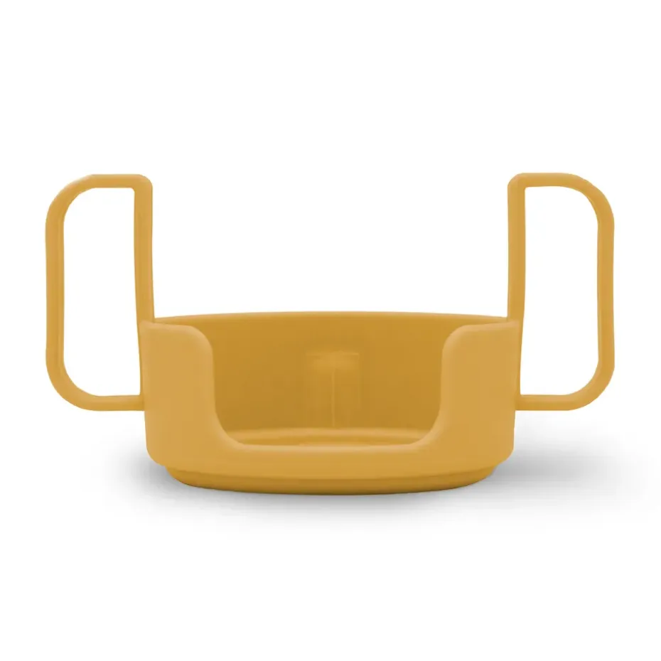 Design Letters handvat voor tritanglas, Mustard