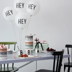 Design Letters Kids glas, A