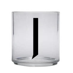 Design Letters Kids glas, J