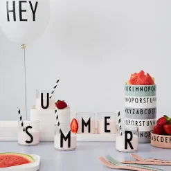 Design Letters Kids glas, T
