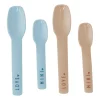 Design Letters lepel favoriet mini 4-delig, Light blue