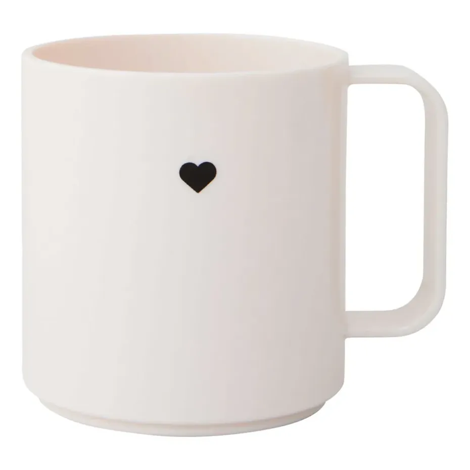 Design Letters Mini Love beker met oor, White