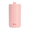 Design Letters reismok 35 cl, Pink