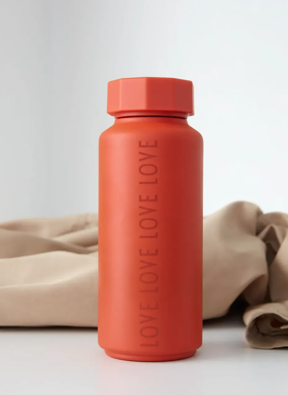 Design Letters thermosfles special edition, Terracotta