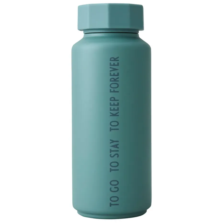 Design Letters thermosfles special edition, Dusty green
