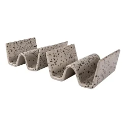 Ditte tacohouder 2-pack, Grijs-zwart