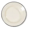 Doris emaille bord Ø20 cm, Beige