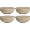 Dots ontbijtkom 60 cl 4 stuks, Beige