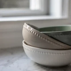 Dots ontbijtkom 60 cl 4 stuks, Groen