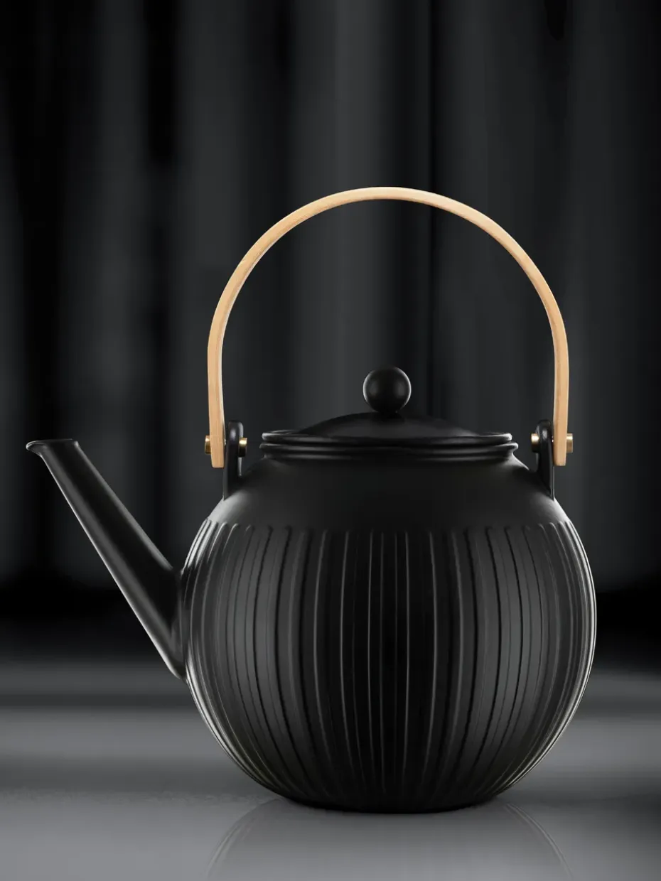 Douro theekan 1,5 L, Zwart