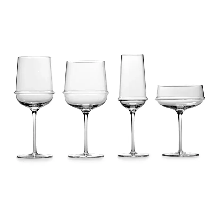 Dune champagnecoupe 28 cl 4-pack, Clear